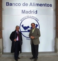 Por segundo año consecutivo, la Real Academia de Gastronomía apadrina una “calle” en el Banco de Alimentos de Madrid 