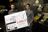 Premiado Miguel Ángel de La Cruz con el "Mejor Plato Vegetal del Año"