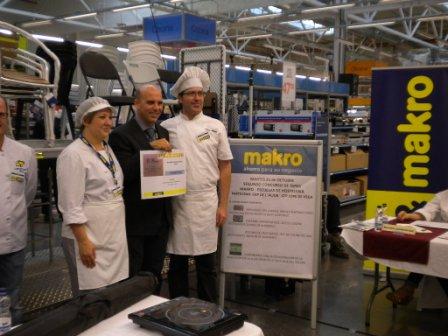 Francisco Albert y María Cristina Lázaro, vencedores del II Concurso de Tapas Makro – Escuelas De Hostelería