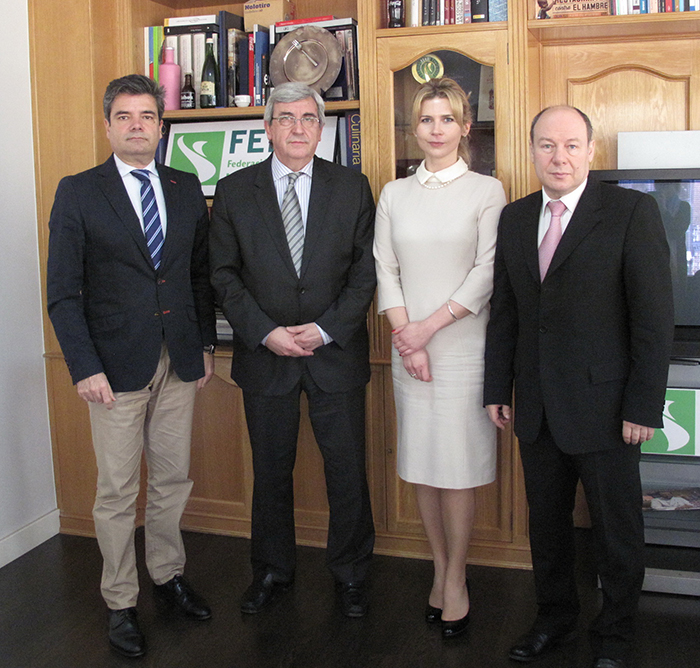 La hostelería española y la rusa abren lazos de colaboración 