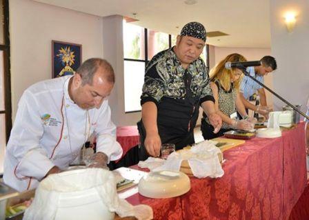 Una clase de sushi en Seminario de Excelencias Gourmet
