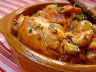 Recetas de la cocina regional santiaguera: POLLO AL BATURRO