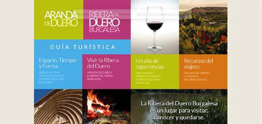 La guía turística de Aranda de Duero y La Ribera, disponible en formato digital