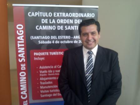 Entrevista a Rubén Ricardo Sosa, Sub Secretario de Turismo de Santiago del Estero (Argentina) en la ciudad de Termas de Río Hondo, durante la Feria Termatalia 2014