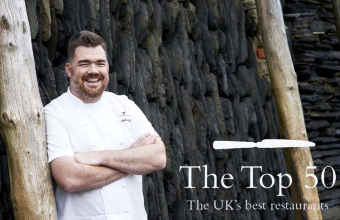 Los 50 Mejores Restaurantes del Reino Unido 2018 según The Good Food Guide