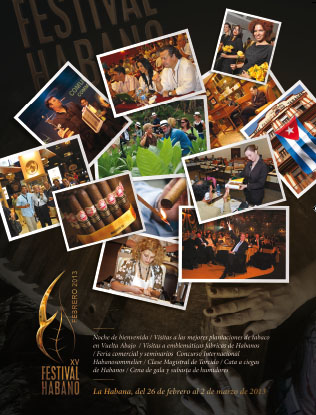 Se acerca el XV Festival del Habano
