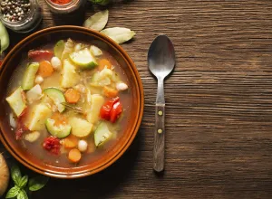 sopa de verduras