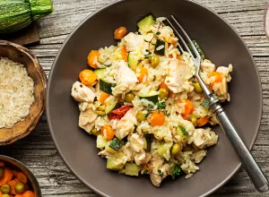 Risotto de verduras