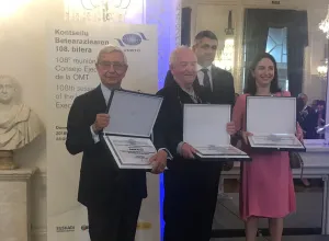 embajadores honoríficos de la OMT-Rafael-Anson-Juan-Mari-Arzak-Elena-Arzak