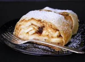 Apfestrudel-postre