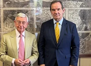 Rafael Ansón y Andrés Allamand