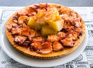 Plato de pulpo