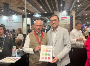 Ángel Fernández, Consejal de Turismo de Salamanca; José Carlos De Santiago, vicepresidente de la Academia Iberoamericana de Gastronomía y presidente del Grupo Excelencias 