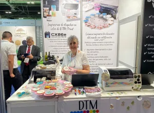 impresora de DTM Print con tinta comestible