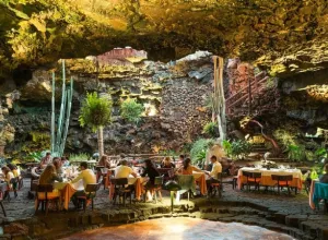 Restaurante en cuevas