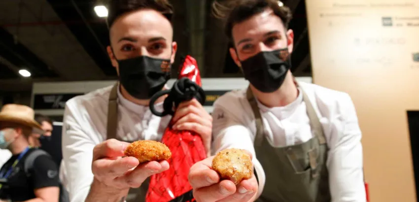 Croquetas-concurso nacional-Madrid-Fusión 