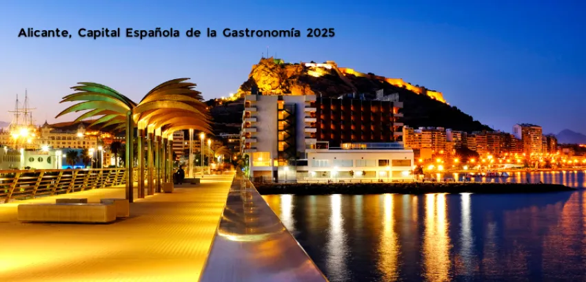 Alicante elegida Capital Española de la Gastronomía 2025